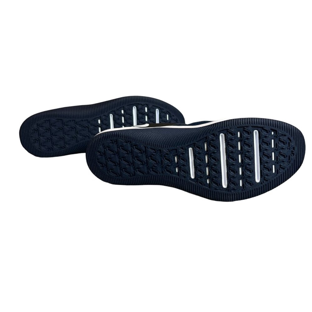 NWB NIKE Shoes Men's MC Trainer Ptl. Leather Upper Swoosh Blue Black 11BGB - Picture 7 of 11